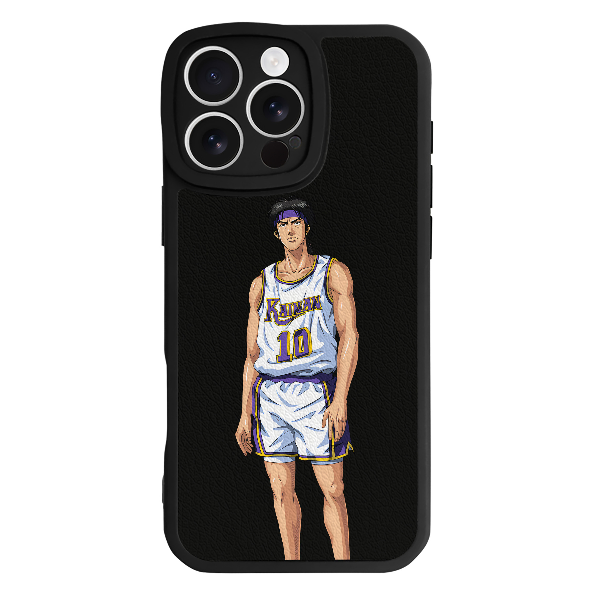 （画像用） SLAM DUNK／スラムダンク 【iPhone 16シリーズ対応】シリコンスマホケース（レザー調） 材質：シリコン